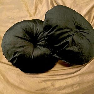 Black Circle pillows